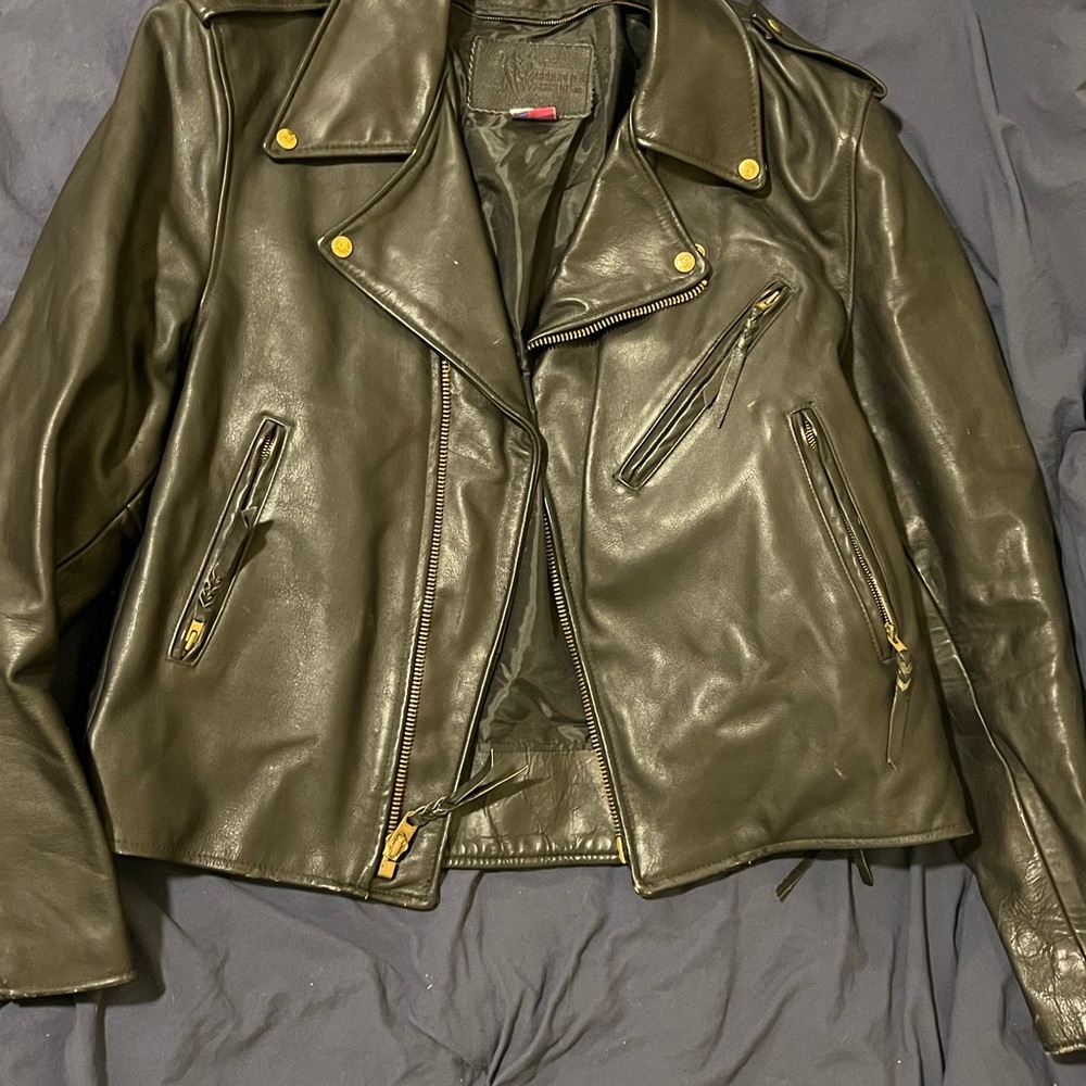 Classic Black Leather Jacket